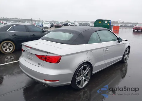 2015 Audi A3 2.0T Premium z USA, uszkodzony, nr VIN WAU3FLFFXF1141277